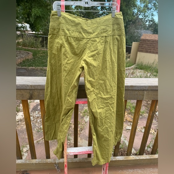 Cropped wide leg pants - Picture 6 of 7